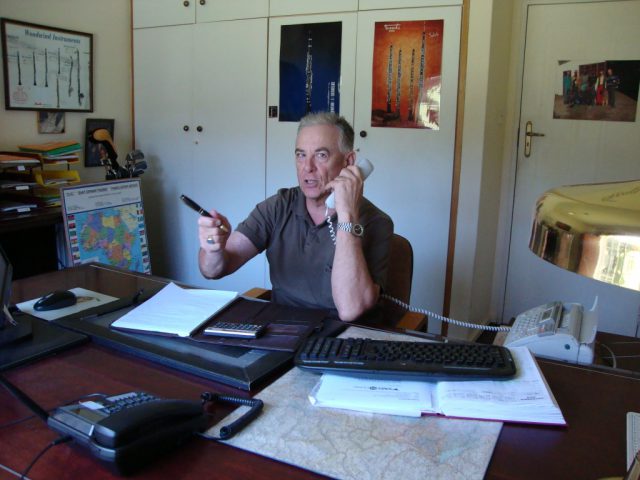 Philippe au téléphone