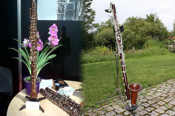 instruments de musique en bois de mopane