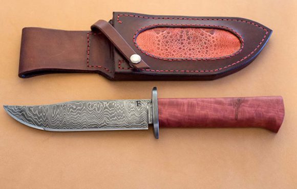 knife handle pink ivory