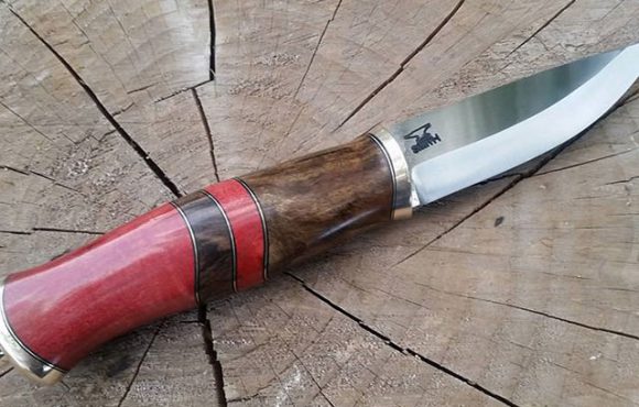 knife handle pink ivory