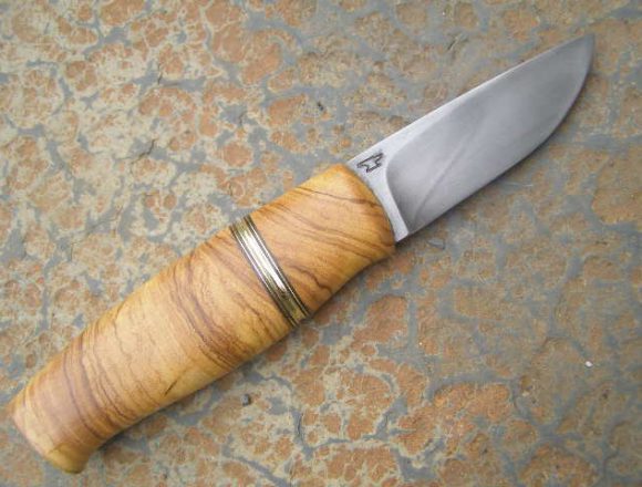 Knife handle wild olive