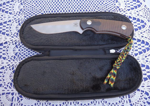 Leadwood knife handle