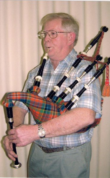 Scottisch HBP - Pipe Major Keith Walker playing