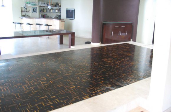 parquet en ébène