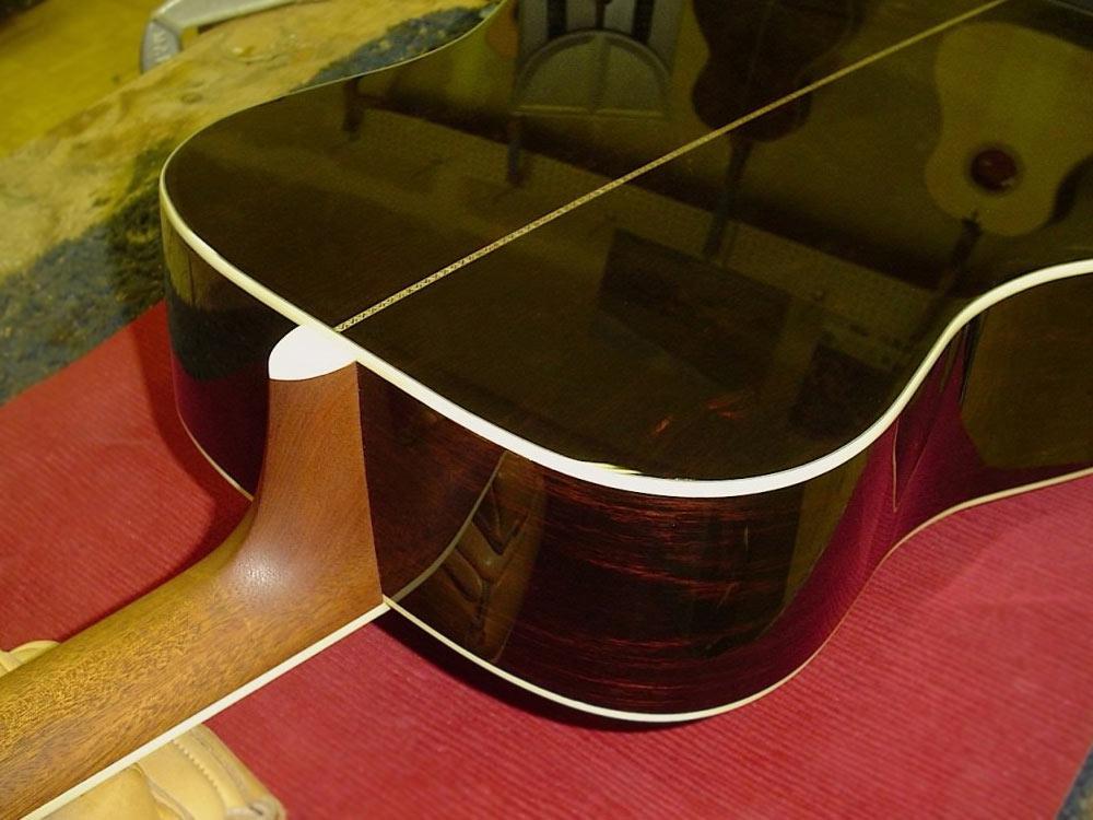 guitar back wood