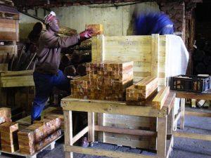 African olive wood