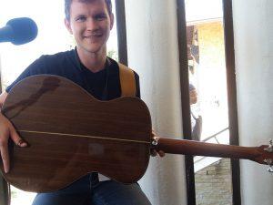 black chacate guitar