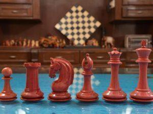 red ivory chess parts