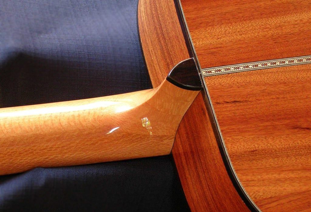 mopane guitar back