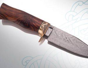 mopane knife handle