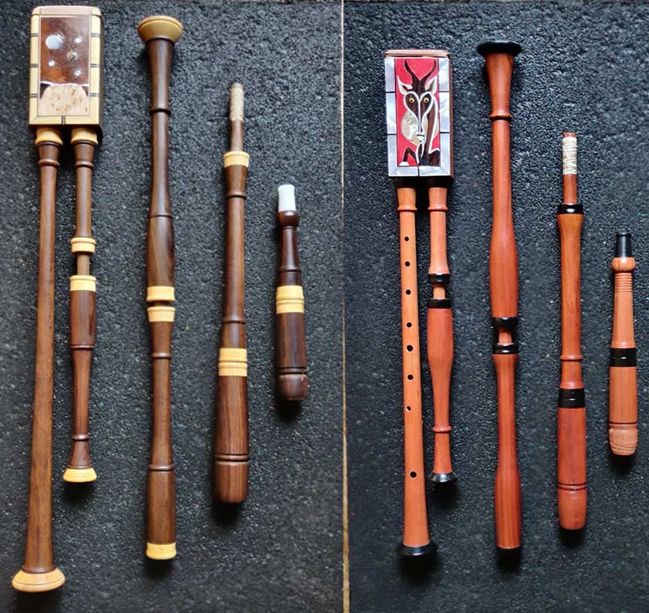 elegant wood for bagpipes