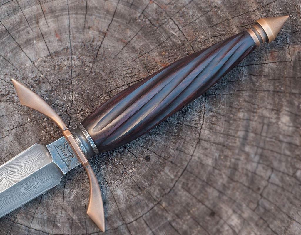 African blackwood handle